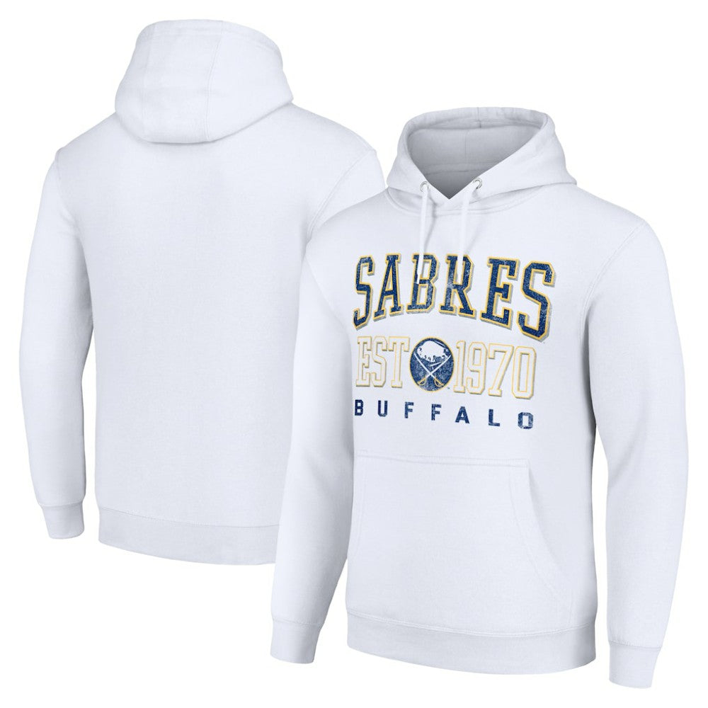 Buffalo Sabres Starter Retro Graphic Pullover Hoodie - White | US 201066266