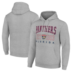 Florida Panthers Starter Graphic Pullover Hoodie - Heather Gray | US 201066286