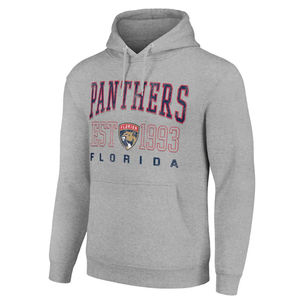 Florida Panthers Starter Graphic Pullover Hoodie - Heather Gray | US 201066286