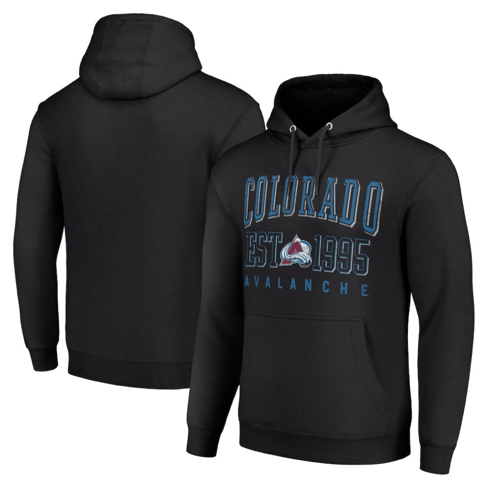 Colorado Avalanche Starter Graphic Pullover Hoodie - Black | US 201066295