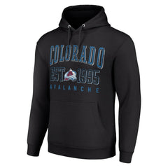 Colorado Avalanche Starter Graphic Pullover Hoodie - Black | US 201066295