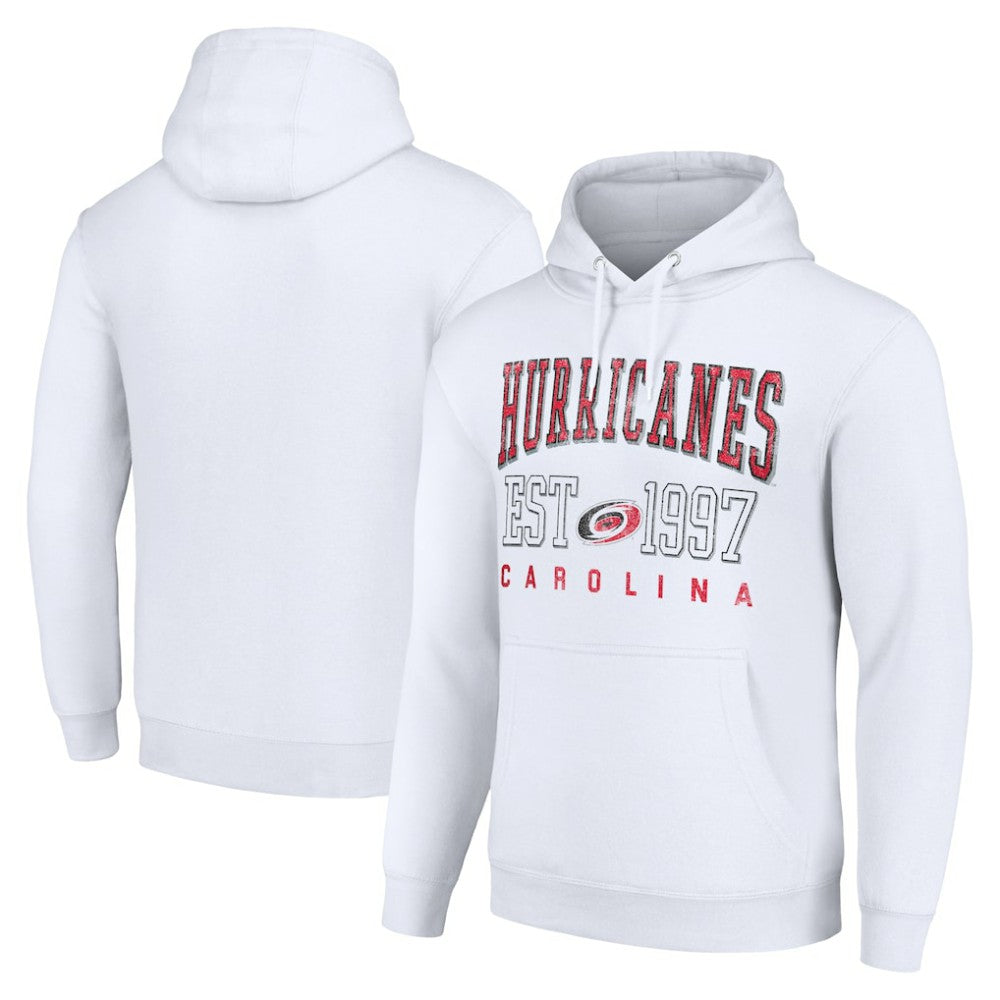 Carolina Hurricanes Starter Graphic Pullover Hoodie - White | US 201066298
