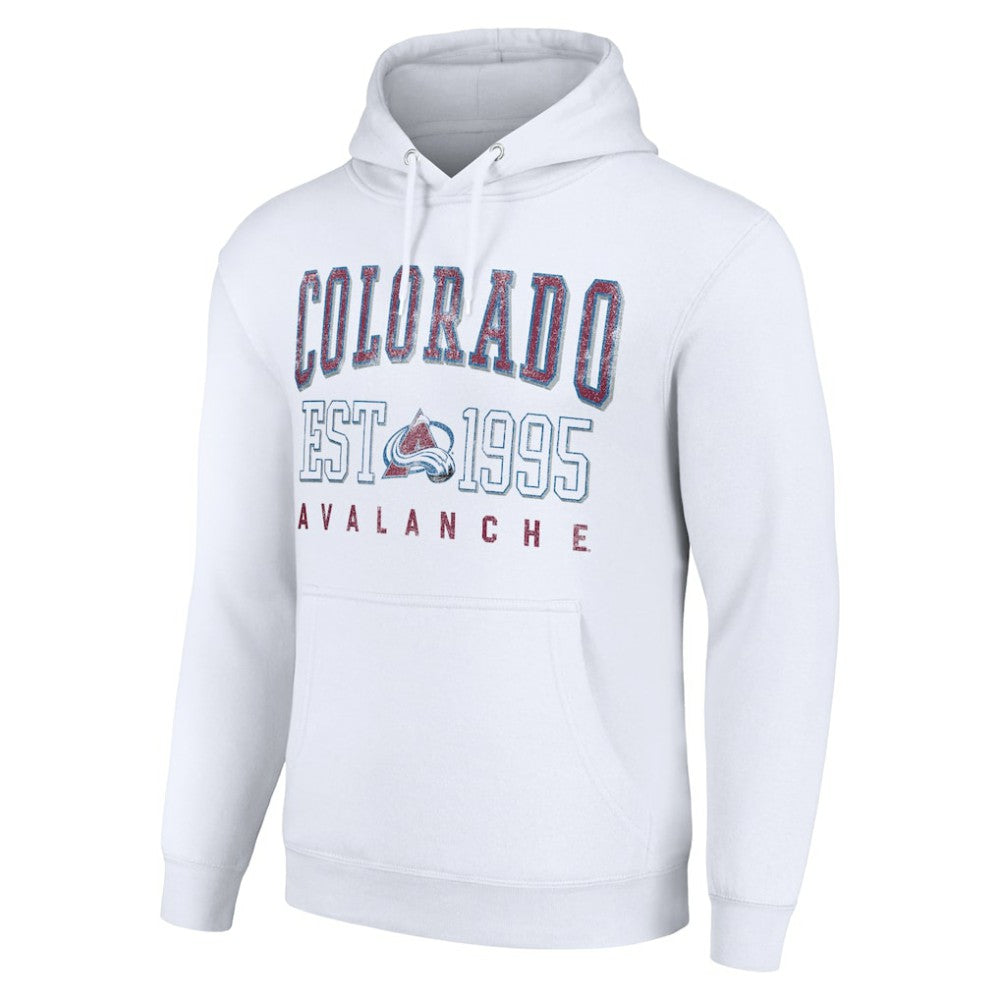 Colorado Avalanche Starter Graphic Pullover Hoodie - White | US 201066299