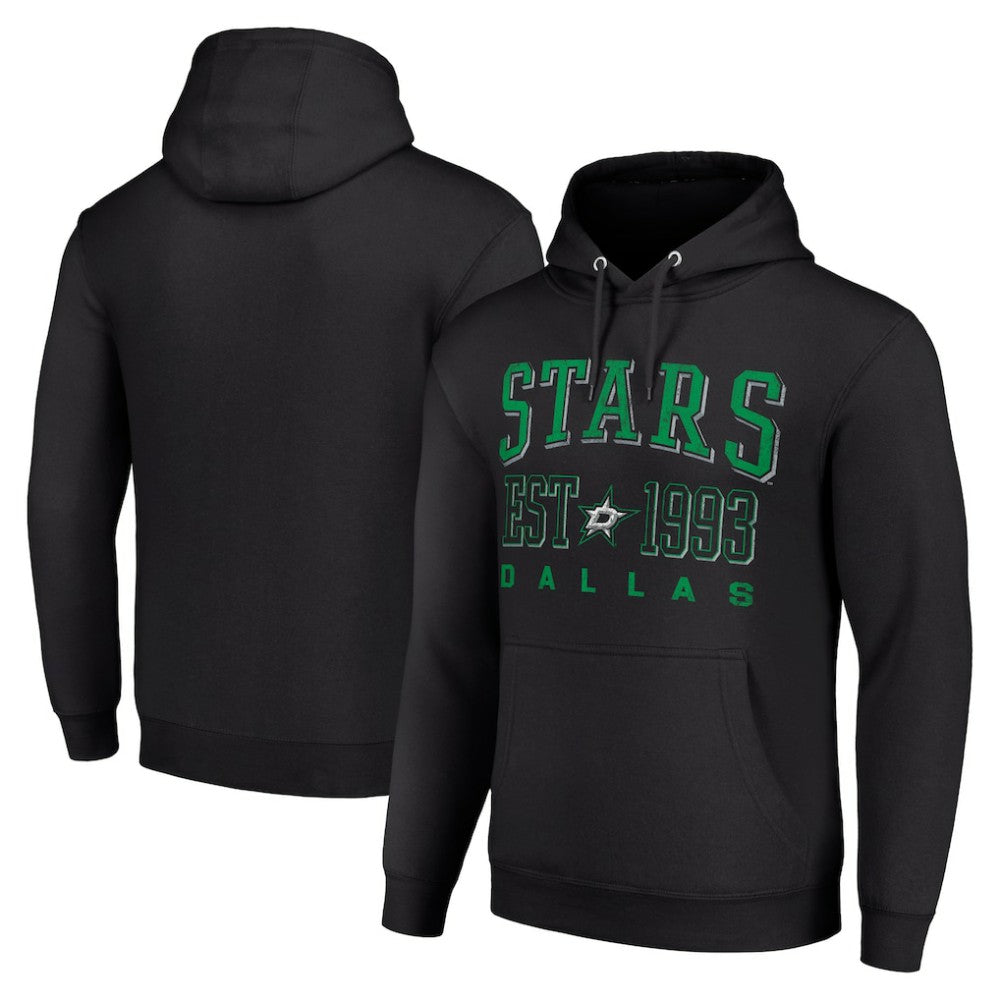 Dallas Stars Starter Graphic Pullover Hoodie - Black | US 201066300