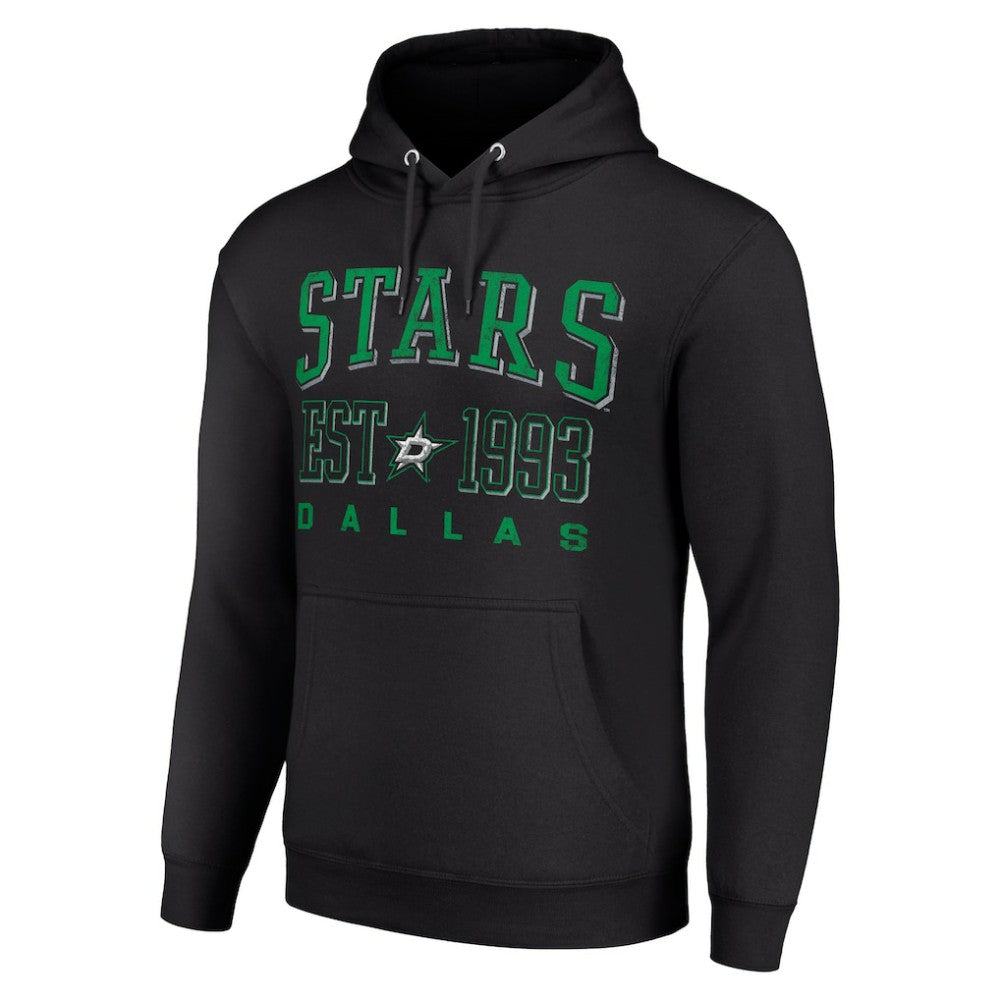 Dallas Stars Starter Graphic Pullover Hoodie - Black | US 201066300