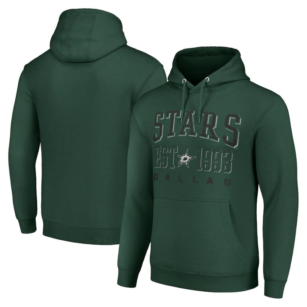 Dallas Stars Starter Graphic Pullover Hoodie - Green | US 201066308