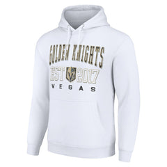 Vegas Golden Knights Starter Graphic Pullover Hoodie - White | US 201066309