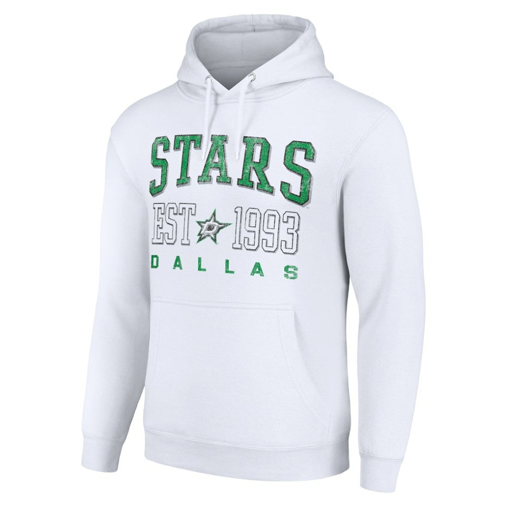 Dallas Stars Starter Graphic Pullover Hoodie - White | US 201066312