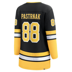 David Pastrnak Boston Bruins Fanatics Women's 100th Anniversary Breakaway Jersey - Black | US 201066492