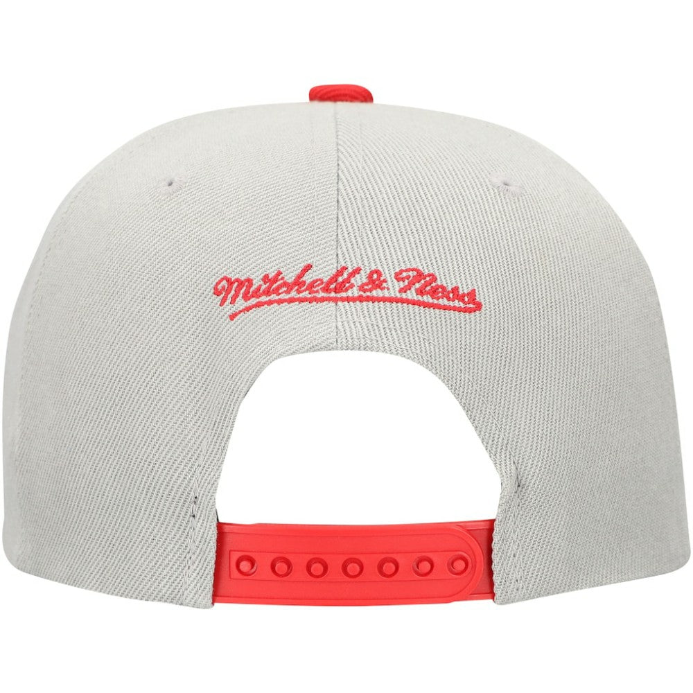 Philadelphia Phillies Mitchell & Ness Knock Out Panel Snapback Hat - Gray Hats