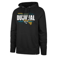Jacksonville Jaguars '47 Regional Headline Pullover Hoodie - Black Hoodies