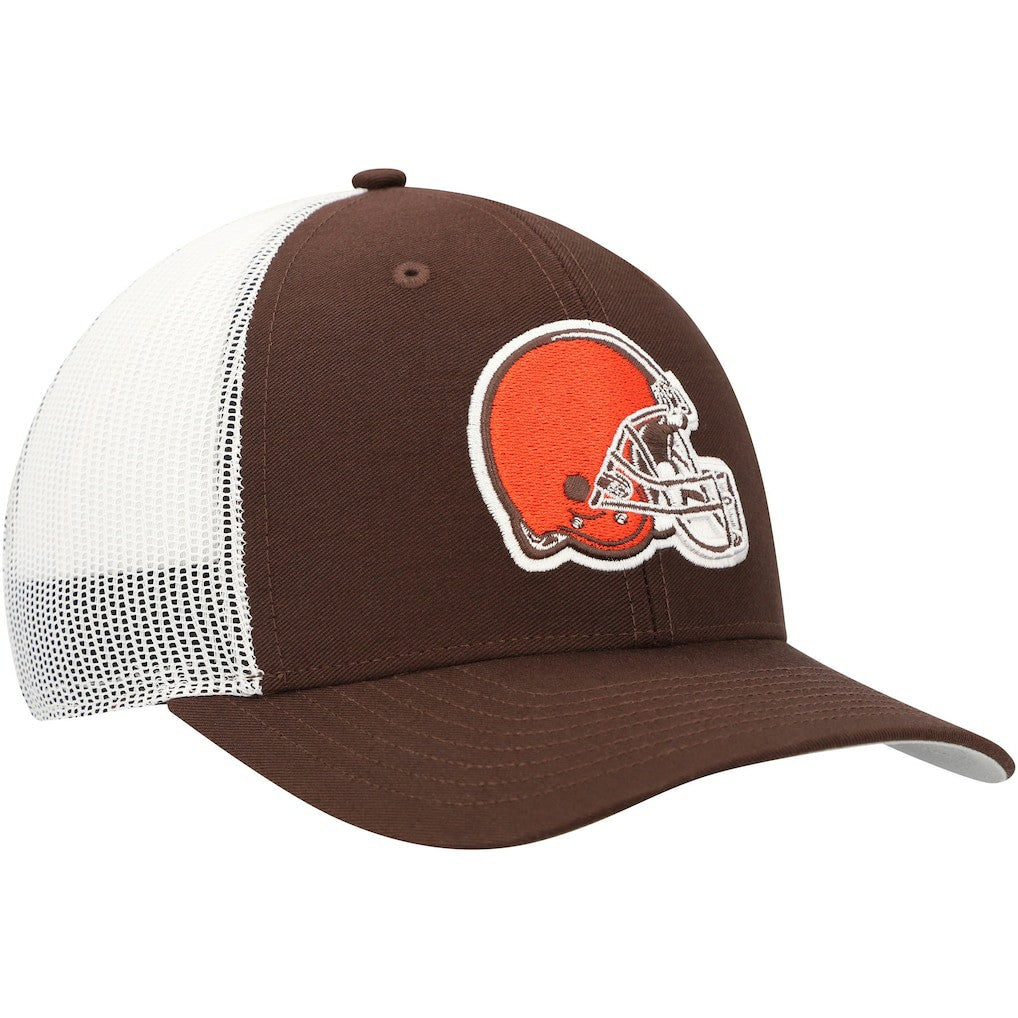 Cleveland Browns '47 Trucker Snapback Hat - Brown/White Hats