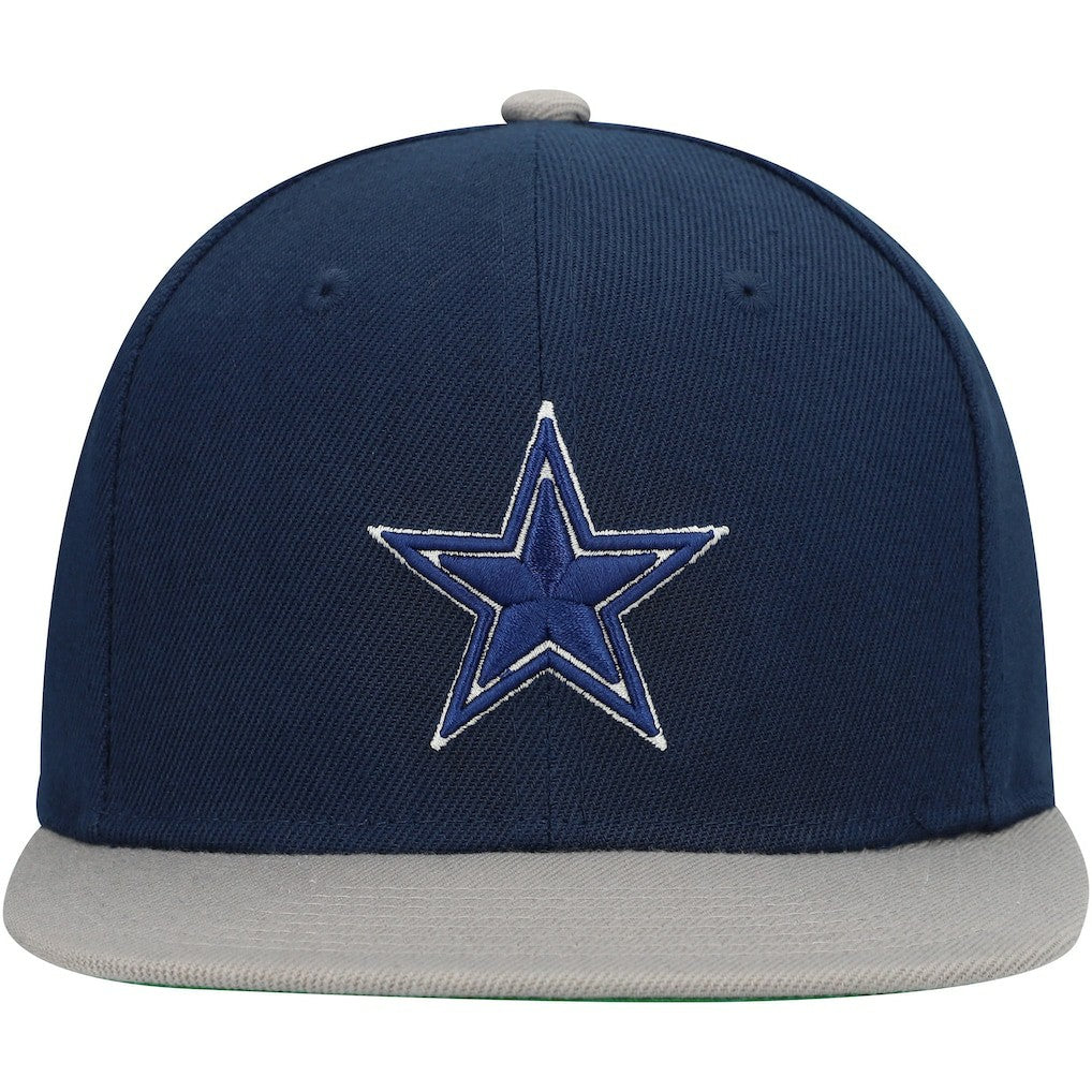 Dallas Cowboys Youth Two-Tone Snapback Hat - Navy/Silver Hats