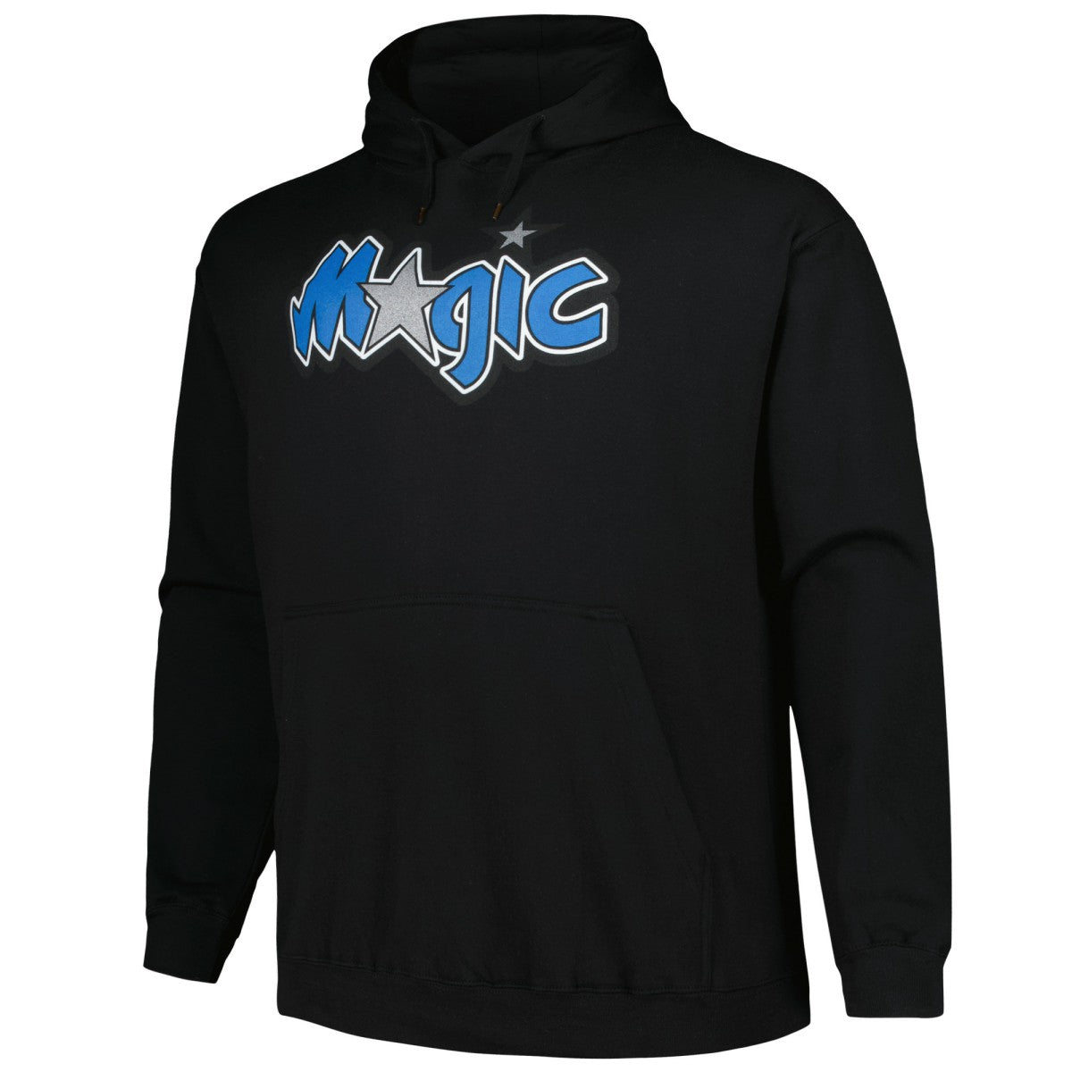 Orlando Magic Hardwood Classics Big & Tall Pullover Hoodie Black - Mitchell & Ness