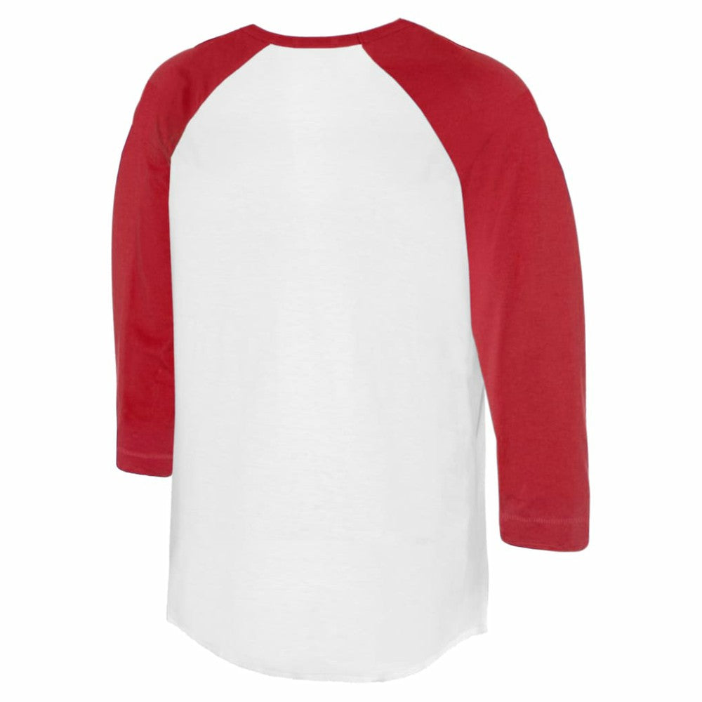 Boston Red Sox Tiny Turnip Unisex Tattoo Rose 3/4-Sleeve Raglan T-Shirt - White/Red T-shirts