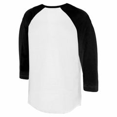 San Francisco Giants Tiny Turnip Unisex Tattoo Rose 3/4-Sleeve Raglan T-Shirt - White/Black T-shirts