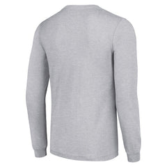 Columbus Blue Jackets Starter Color Scratch Long-Sleeve T-Shirt - Heather Gray | US 201074624