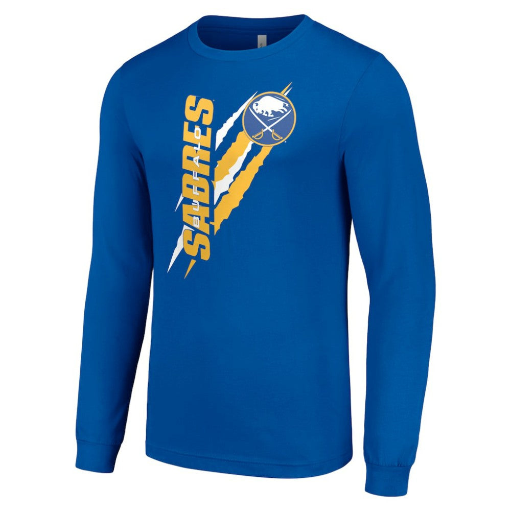 Buffalo Sabres Starter Color Scratch Long-Sleeve T-Shirt - Royal | US 201074698