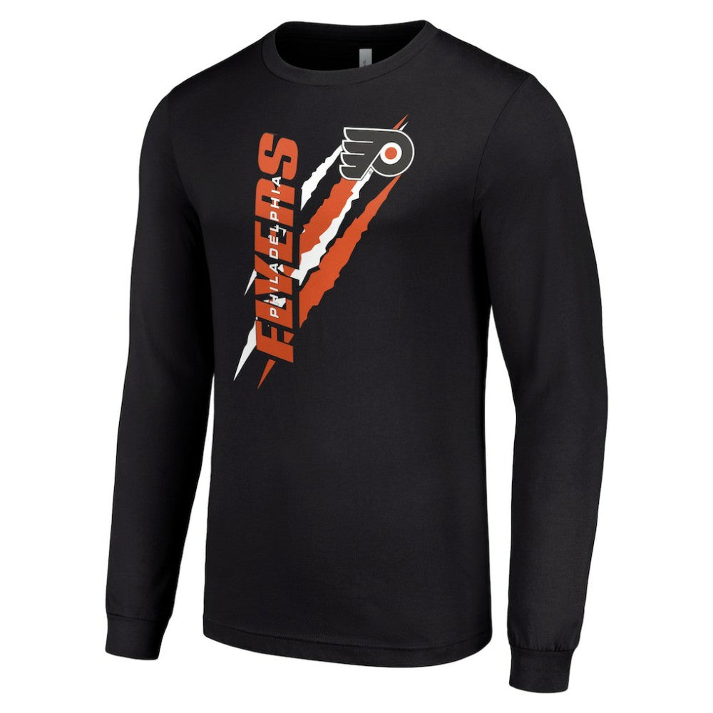 Philadelphia Flyers Starter Color Scratch Long-Sleeve T-Shirt - Black | US 201074699