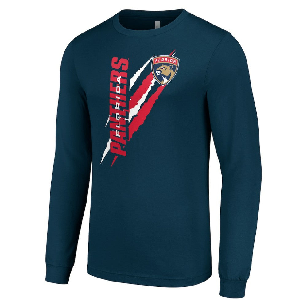 Florida Panthers Starter Color Scratch Long-Sleeve T-Shirt - Navy | US 201074712