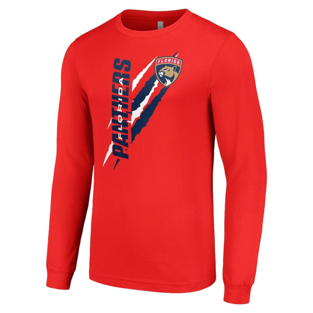 Florida Panthers Starter Color Scratch Long-Sleeve T-Shirt - Red | US 201074720