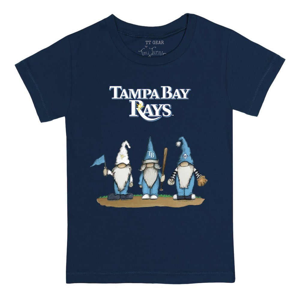 Tampa Bay Rays Tiny Turnip Youth Gnomes T-Shirt - Navy T-shirts