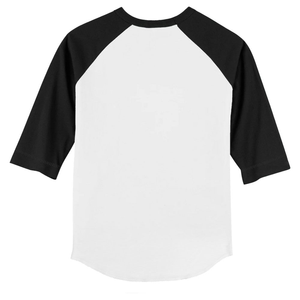 San Francisco Giants Tiny Turnip Youth Mermaid 3/4-Sleeve Raglan T-Shirt - White/Black T-shirts