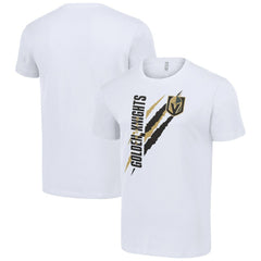 Vegas Golden Knights Starter Color Scratch T-Shirt - White | US 201076137