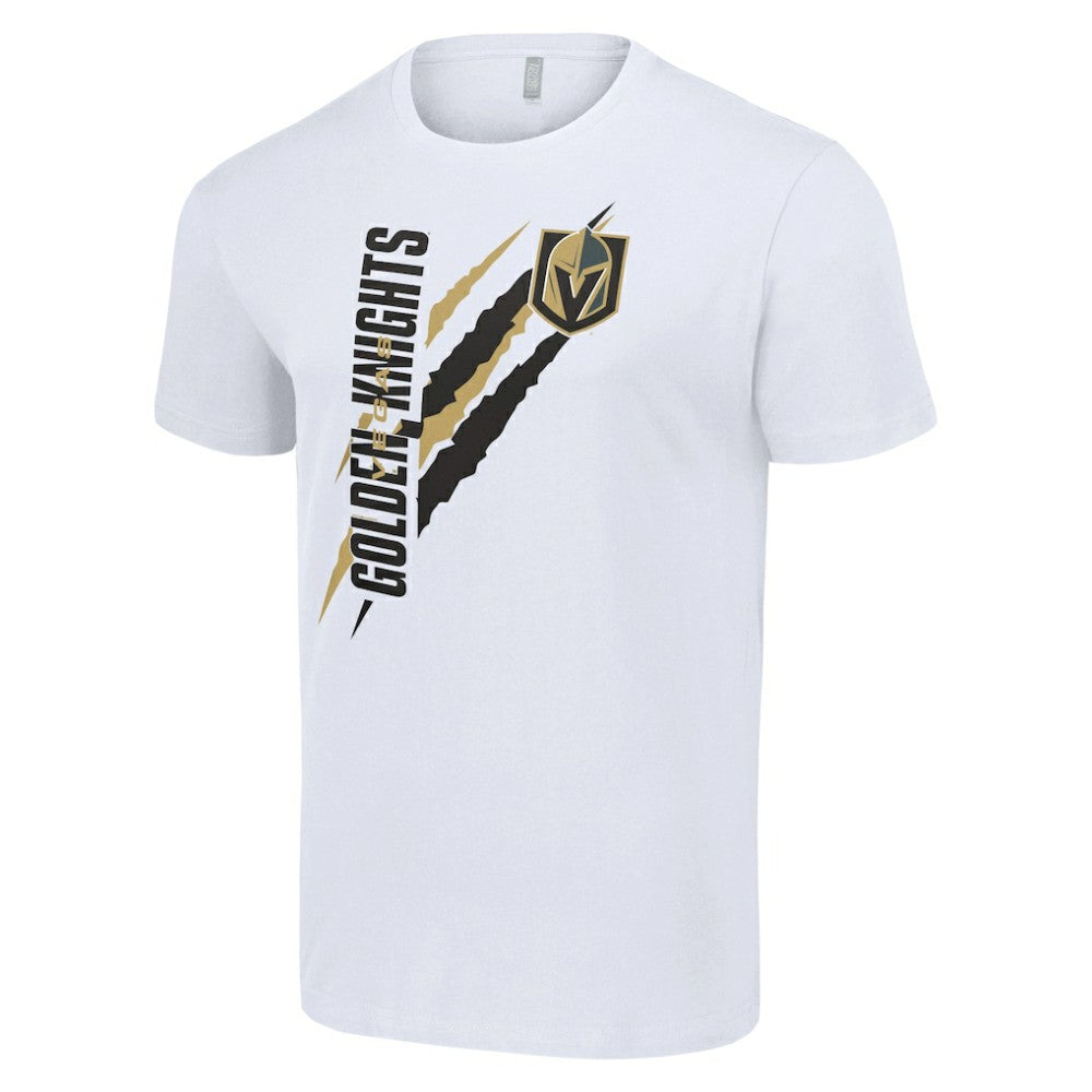 Vegas Golden Knights Starter Color Scratch T-Shirt - White | US 201076137