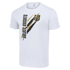 Vegas Golden Knights Starter Color Scratch T-Shirt - White | US 201076137