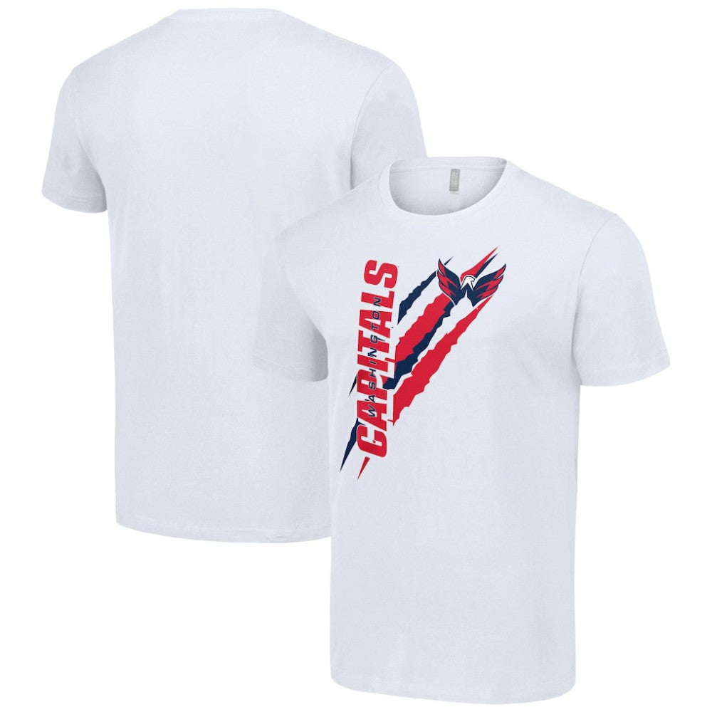 Washington Capitals Starter Color Scratch T-Shirt - White | US 201076138