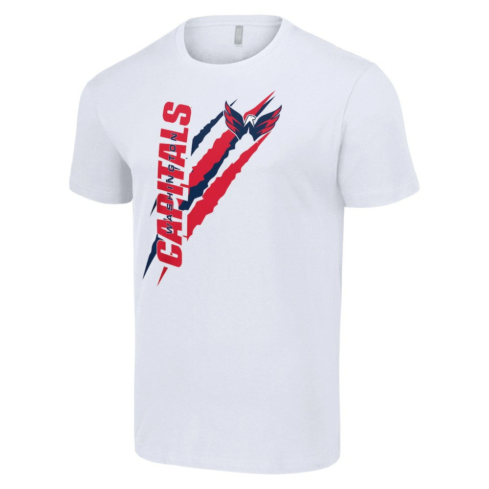 Washington Capitals Starter Color Scratch T-Shirt - White | US 201076138