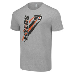 Philadelphia Flyers Starter Color Scratch T-Shirt - Heather Gray | US 201076162