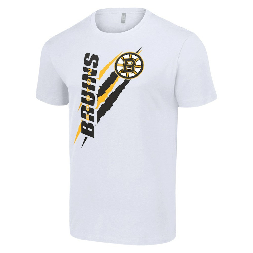 Boston Bruins Starter Color Scratch T-Shirt - White | US 201076163