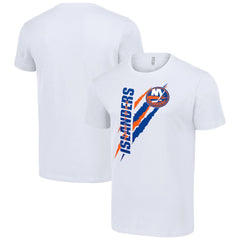 New York Islanders Starter Color Scratch T-Shirt - White | US 201076173
