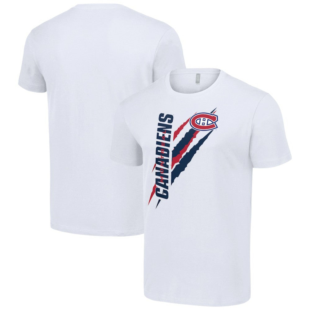 Montreal Canadiens Starter Color Scratch T-Shirt - White | US 201076177