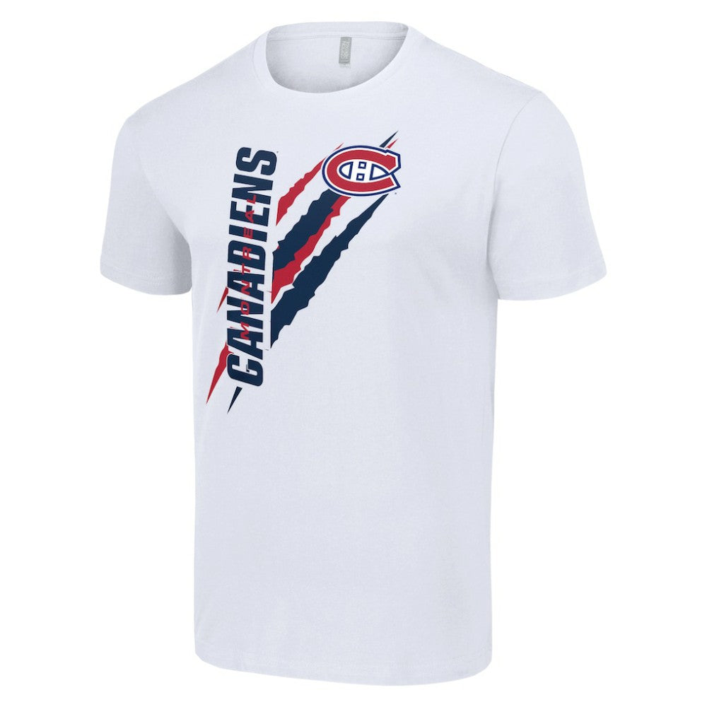 Montreal Canadiens Starter Color Scratch T-Shirt - White | US 201076177