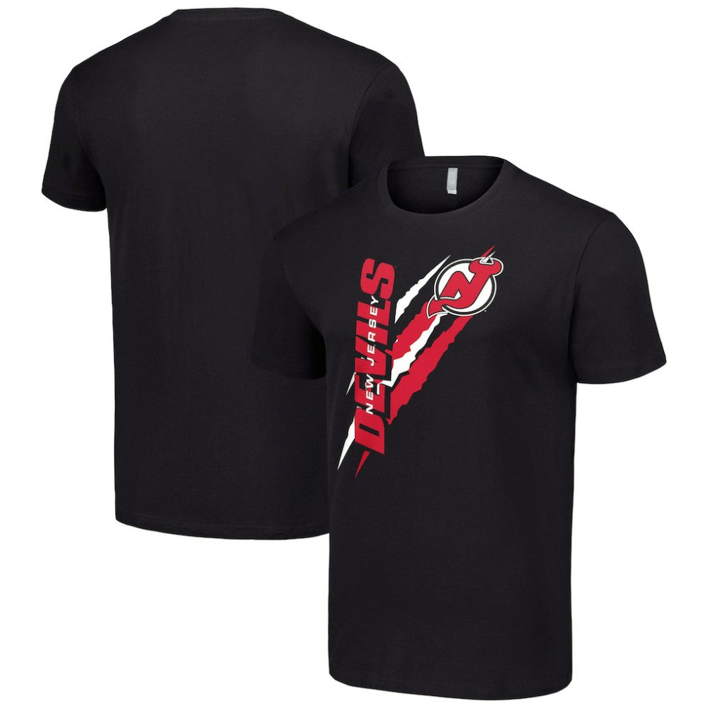 New Jersey Devils Starter Color Scratch T-Shirt - Black | US 201076184