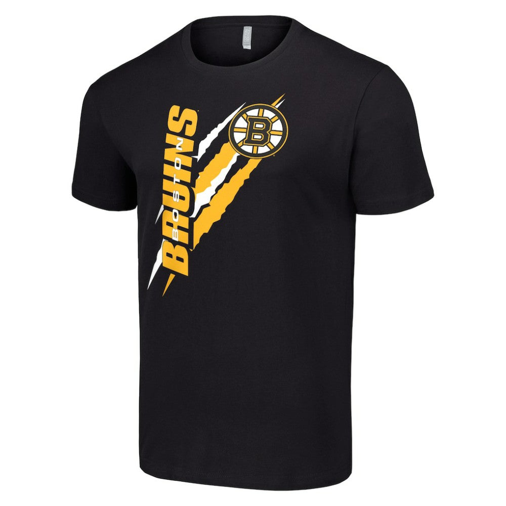 Boston Bruins Starter Color Scratch T-Shirt - Black | US 201076185