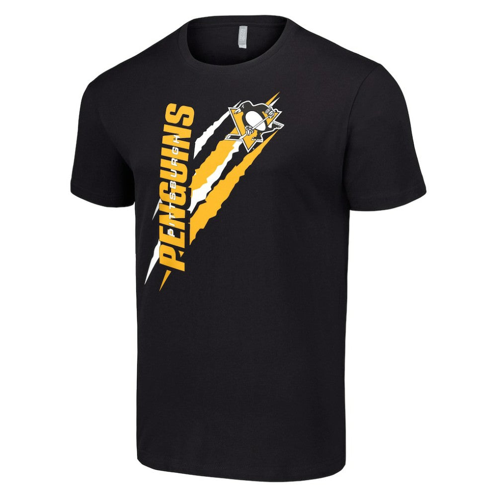 Pittsburgh Penguins Starter Color Scratch T-Shirt - Black | US 201076202