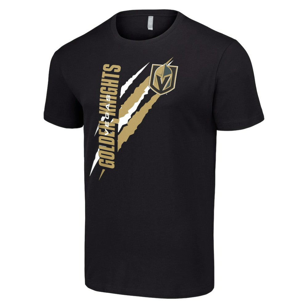 Vegas Golden Knights Starter Color Scratch T-Shirt - Black | US 201076209
