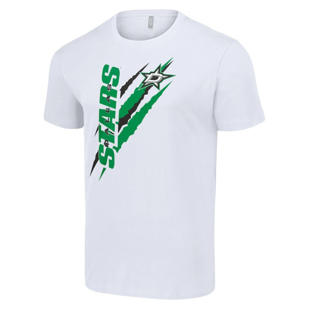Dallas Stars Starter Color Scratch T-Shirt - White | US 201076210