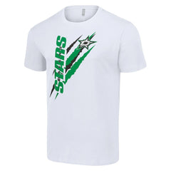 Dallas Stars Starter Color Scratch T-Shirt - White | US 201076210