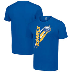 Buffalo Sabres Starter Color Scratch T-Shirt - Royal | US 201076223