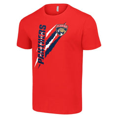 Florida Panthers Starter Color Scratch T-Shirt - Red | US 201076224