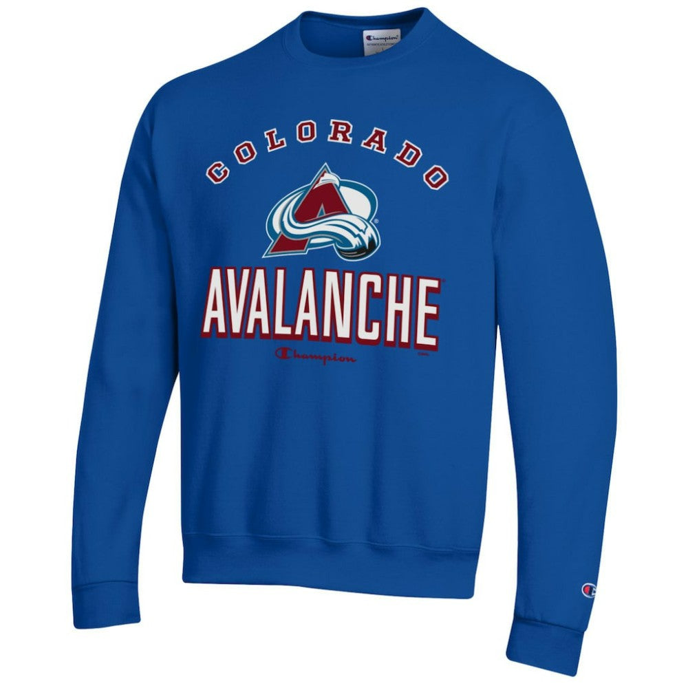 Colorado Avalanche Champion Eco Powerblend Crewneck Sweatshirt - Royal | US 201078081