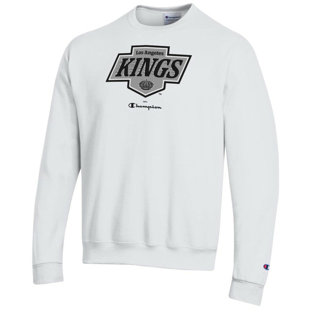 Los Angeles Kings Champion Eco Powerblend Crewneck Sweatshirt - White | US 201078088