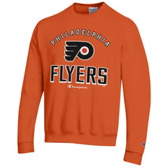Philadelphia Flyers Champion Eco Powerblend Crewneck Sweatshirt - Orange | US 201078096