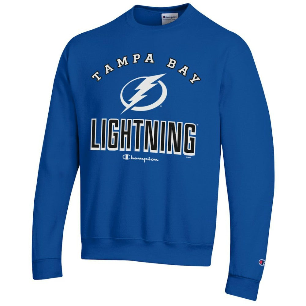 Tampa Bay Lightning Champion Eco Powerblend Crewneck Sweatshirt - Royal | US 201078101