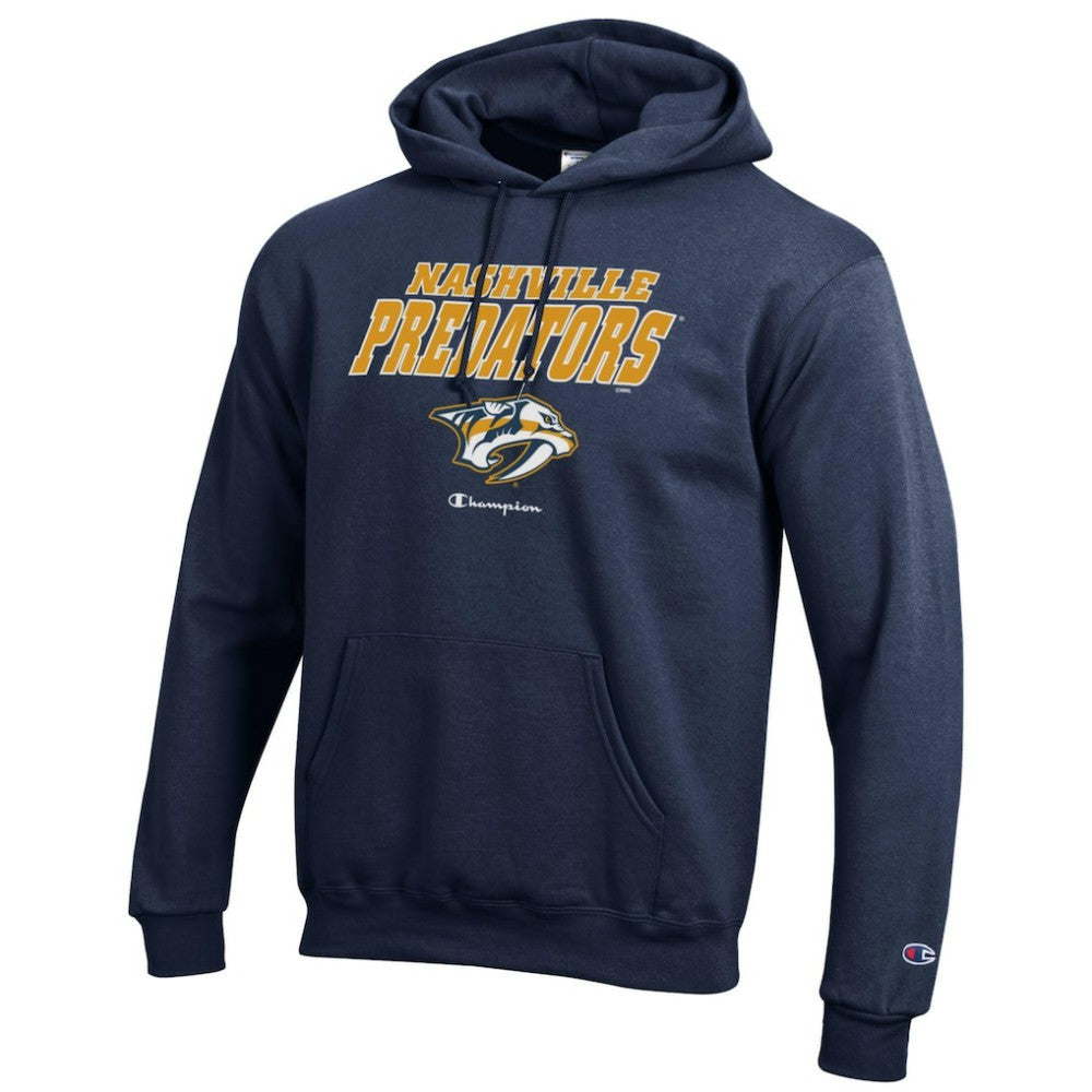 Nashville Predators Champion Eco Powerblend Pullover Hoodie - Navy | US 201078117